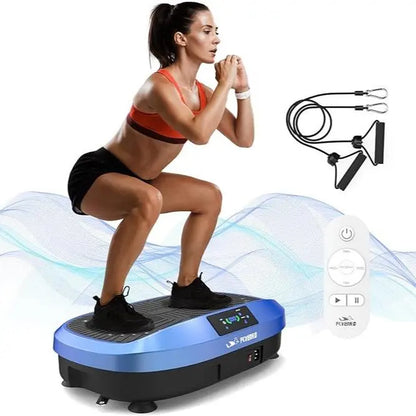 【FLYBIRD & Feierdun】Vibration Plate Exercise Machine - Home Exercise Equipment, 330/340 Lbs Capacity Lymphatic Drainage Product with LED Touch Screen, Remote Control, 2 Resistance Bands for Home Gym Fitness #Tiktokshopholidayhaul #Springstatements,Summerw