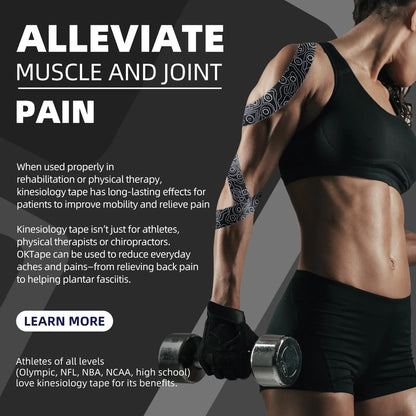 OKTAPE PRO Free Cut Printed for Gym Wrap