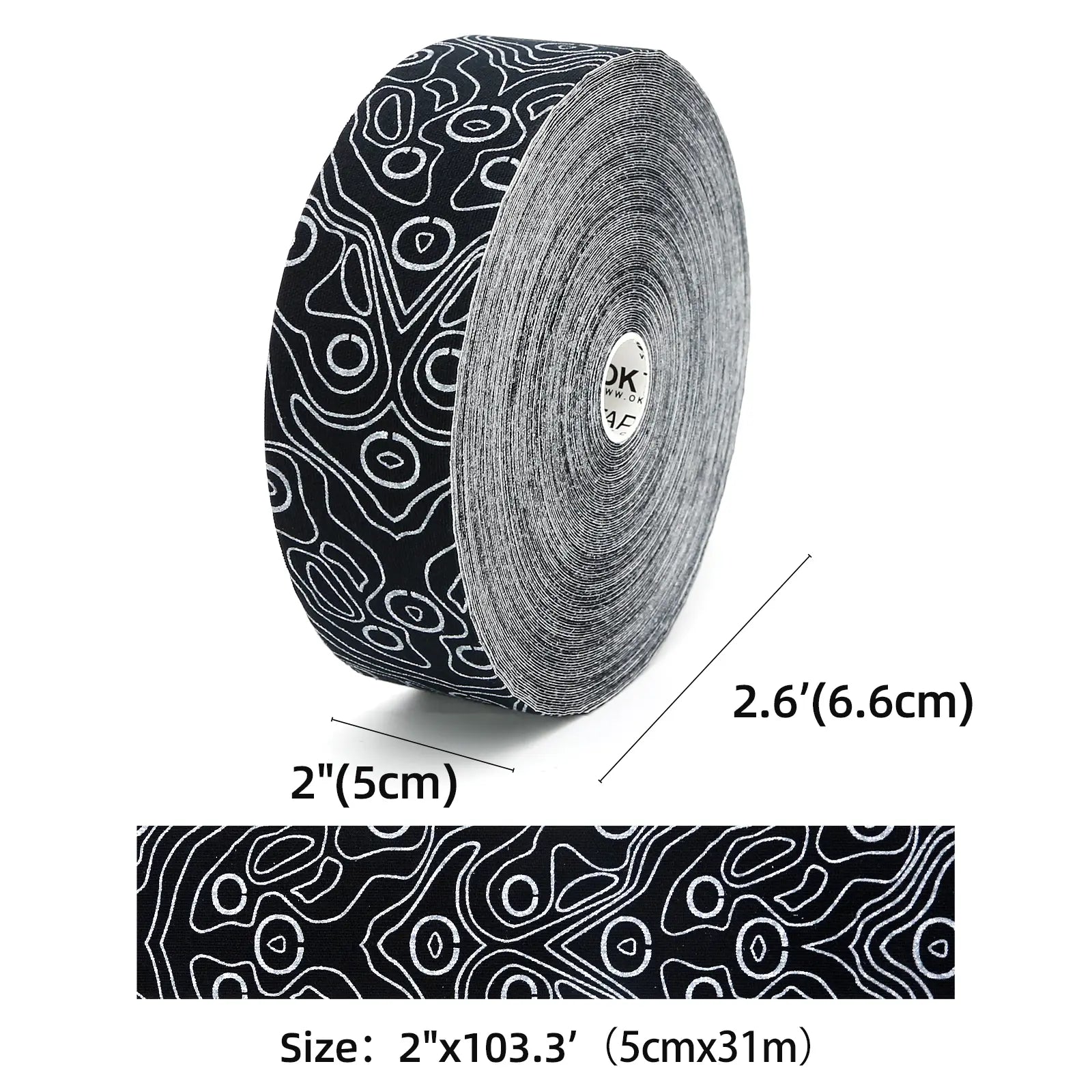 OKTAPE PRO Free Cut Printed for Gym Wrap