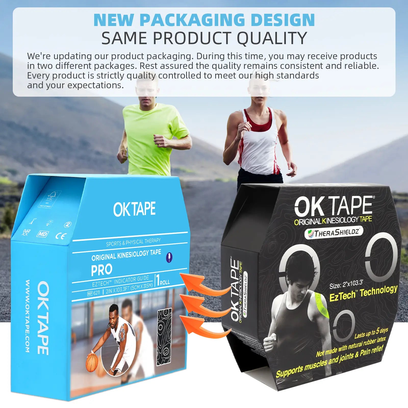 OKTAPE PRO Free Cut Printed for Gym Wrap