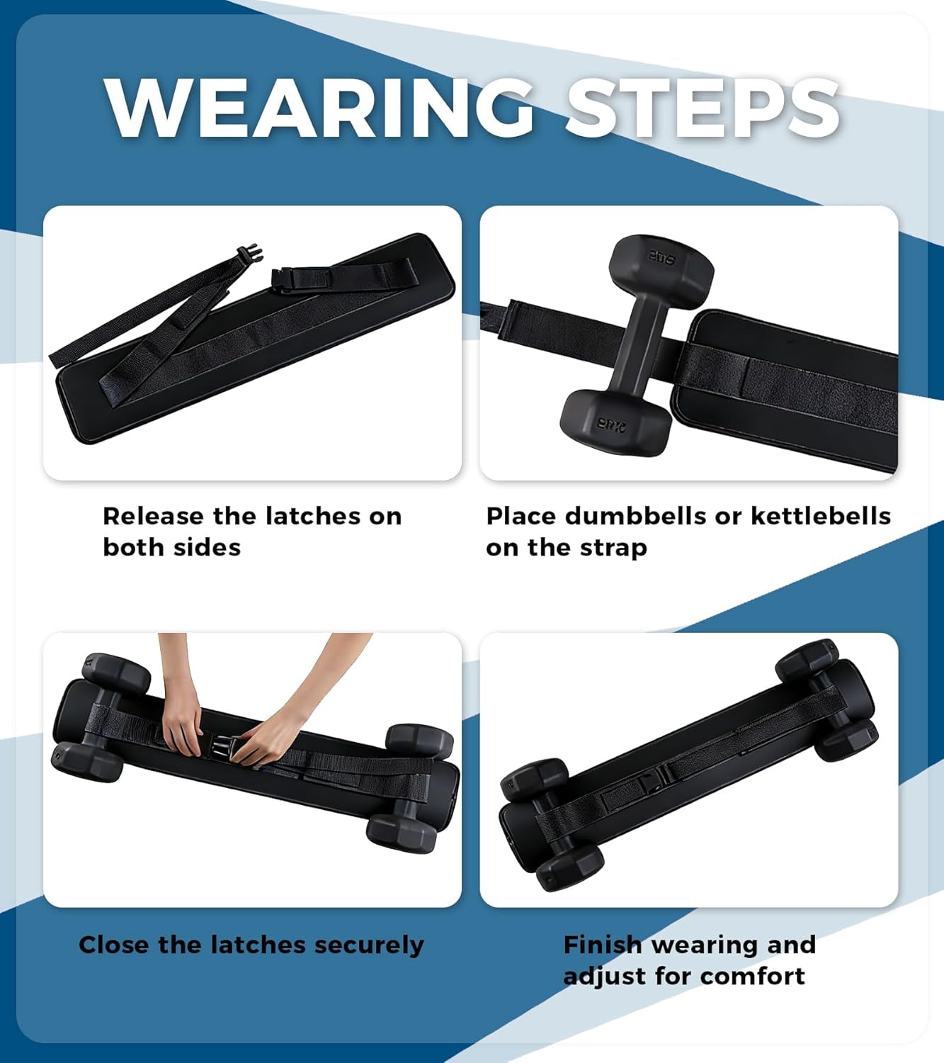 Adjustable Hip Thrust Belt