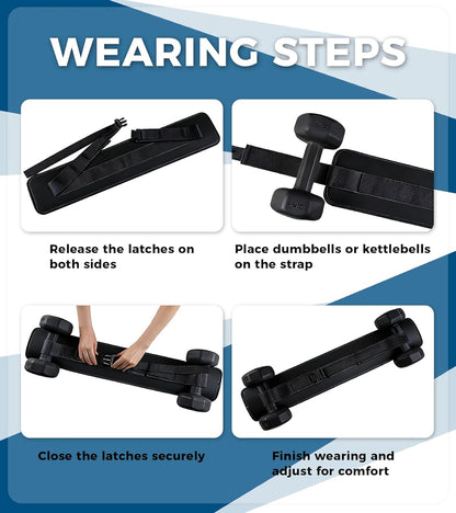Adjustable Hip Thrust Belt