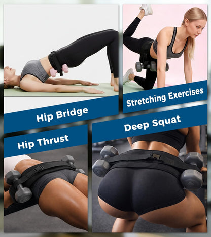 Adjustable Hip Thrust Belt