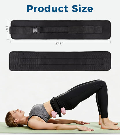 Adjustable Hip Thrust Belt