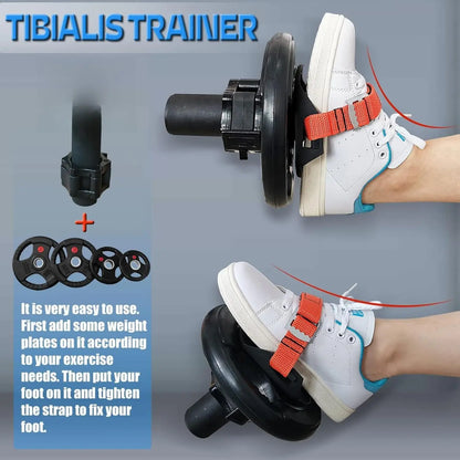 Heavy-Duty Tib Bar for Ultimate Leg Strength Training - Build Powerful Biceps Femoris & Calves!