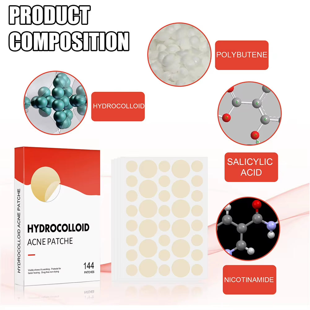 144Pcs/Set Acne Pimple Patch 