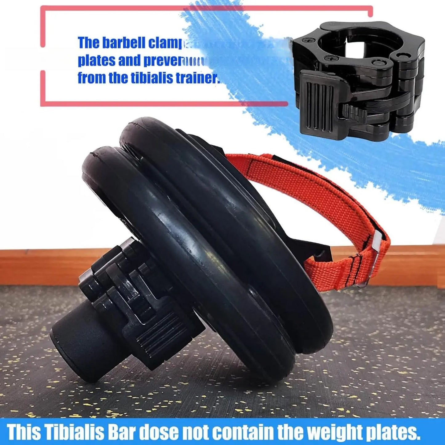 Heavy-Duty Tib Bar for Ultimate Leg Strength Training - Build Powerful Biceps Femoris & Calves!
